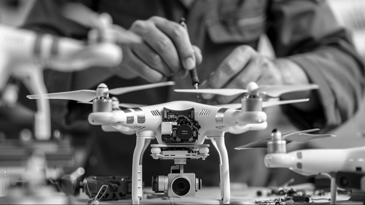 Expert drone repair and maintenance ensure reliable performance.